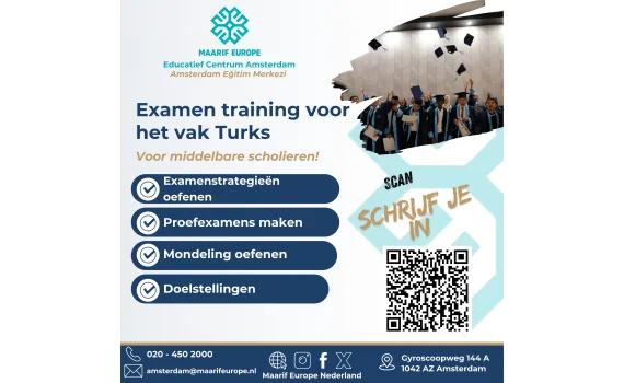 Examen-training voor het vak Turks